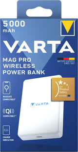 EAN 4008496082803 - Varta Mag Pro Wireless 5000 Polímero de litio 5000 mAh Blanco imagen 8