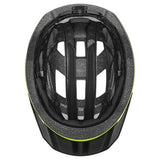 Casco De Ciclismo Uvex I-Vo 2 56-60cm, Amarillo Neón/Negro Mate
