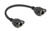 EAN 4043619907823 - DeLOCK 90782 cable de red Negro 0,25 m Cat6a S/FTP (S-STP) imagen 1