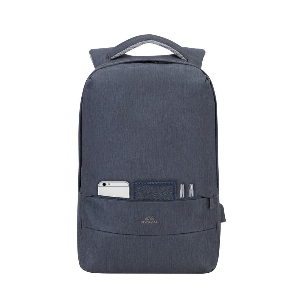 Mochila Riva Nb Prater 15.6" 7562 Gris Oscuro