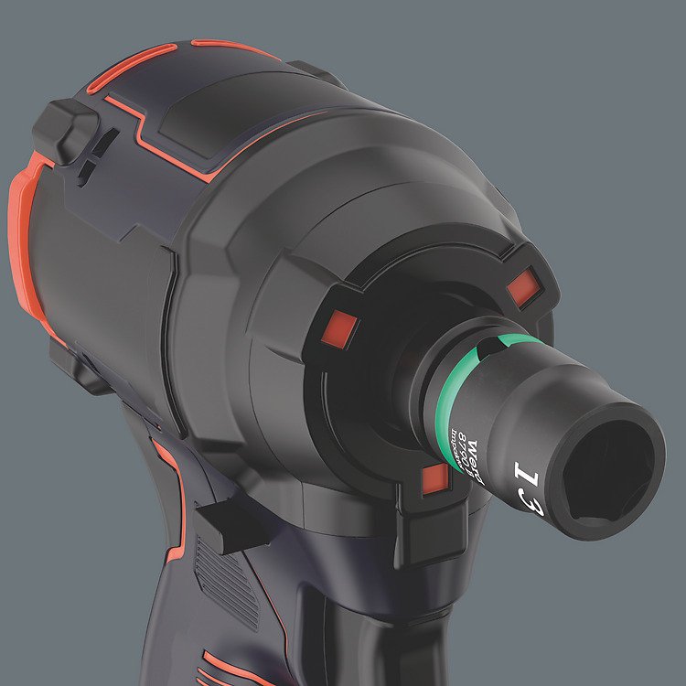 Wera 05005451001, B Impaktor 1, Llave De Tubo Negro/Verde