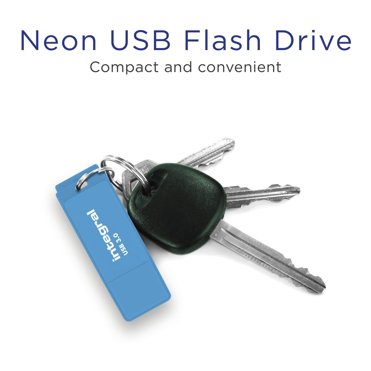 Usb Flash Drive Neon Usb 3.0 Blue 64gb