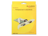Delock Tarjeta Pci Express  2 X Serie Rs-232