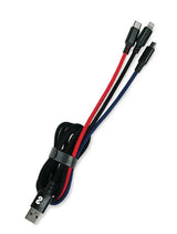 EAN 8436586740665 - SUBBLIM SUB-CAB-3IN101 cable USB USB 3.2 Gen 1 (3.1 Gen 1) 1 m USB A USB C/Micro-USB B/Lightning Negro, A imagen 4
