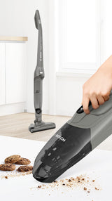 Aspirador Escoba Bosch Serie 2 Bbhf214g Eléctrica Sin Bolsa Gris