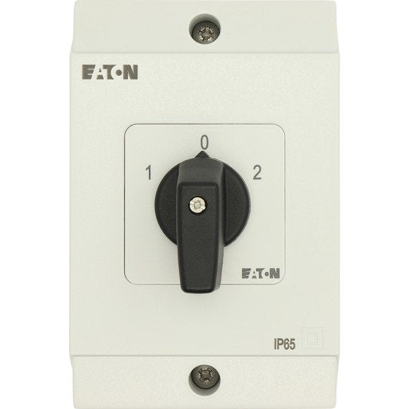 Eaton T3-3-8401 I2 Wendeschalter 207188 Kont5 32a 1-0-2 45 Rastend Aufbau