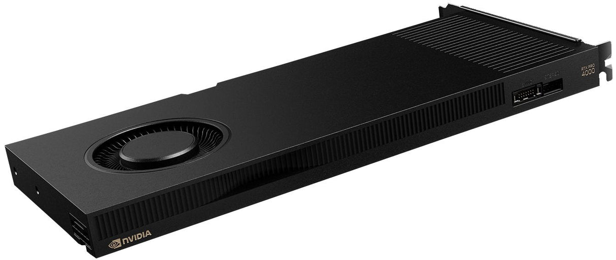 Hpinc Nvidia Rtx Pro 4000 24gb Pci-E 5x16 Quad Head Fh 24gb Gddr7 /4xdp 2,1/Single Slot/145watt