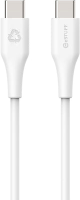 Estuff Es604070 Cable Usb 0,5 M Usb 2.0 Usb C Blanco