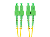 EAN 5901969430936 - Lanberg FO-SASA-SD11-0020-YE Cable de fibra óptica e InfiniBand 2 m SC Verde, Amarillo imagen 1