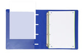 Oxford &You Carpeta 4 Anillas Europeanbinder Polyfoam C/ Recambio 100h 5x5 A4+ Azul Marino