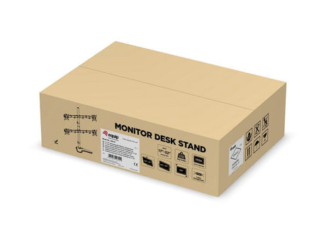 EAN 4015867228241 - Equip 650127 soporte para monitor 81,3 cm (32") Escritorio Negro imagen 10