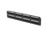 Patch Panel Lanberg 48 Puertos 2u 19? Cat.6 Negro
