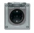 EAN 4011395107614 - Busch-Jaeger 2011-0-3871 toma de corriente CEE 7/3 Negro, Gris imagen 1