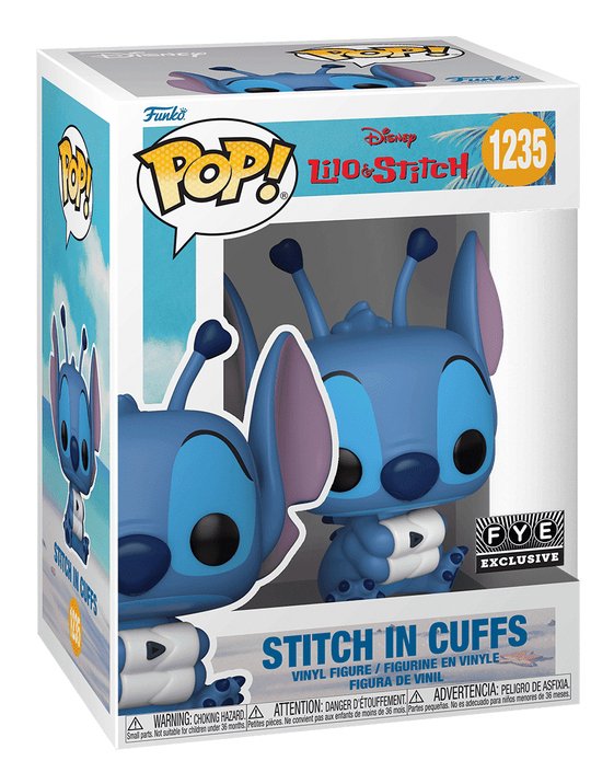 Funko Pop Disney Lilo & Stitch Stitch In Cuffs Exclusivo 66486