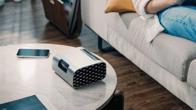 Viewsonic M10 Rgb Laser Projector 1080p 1920x1080 2200al 3000000:1 Contrast Cinema Supercolor+ Technology 3d Compatible