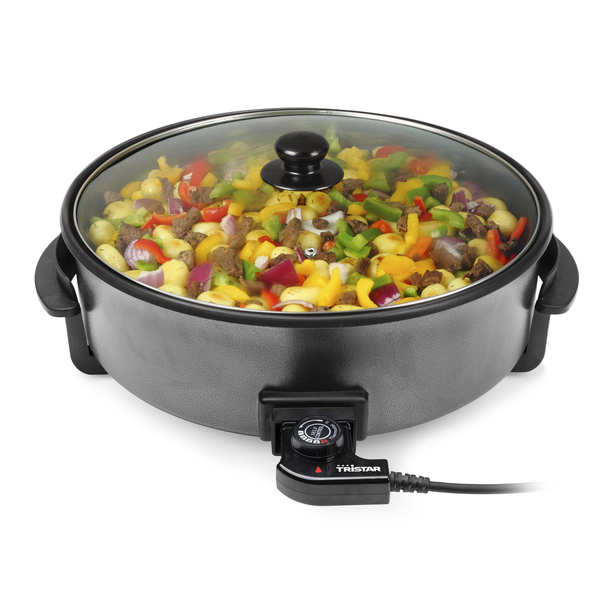 Paellera Eléctrica Tristar Pz-9145 Multifunción Xxl Ø40cm 1500w