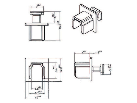 EAN 4043619640102 - DeLOCK 64010 tapa de seguridad para enchufe Negro 10 pieza(s) imagen 2
