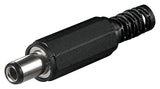 Conector Dc Macho  - Diametro 2,5x5,5mm Goobay
