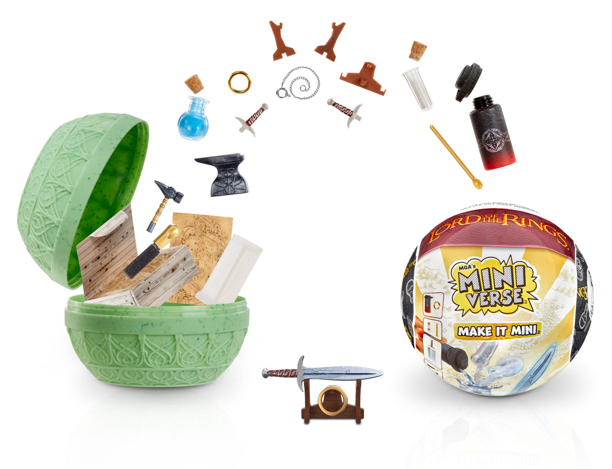 Mga Entertainment Mga'S Miniverse Make It Mini El Señor De Los Anillos Minicoleccionables, Accesorios Para Muñecas Artículo Surtido 514510-Euc