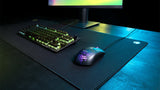 Roccat Sense Ctrl, Almohadilla De Ratón De Juego Negro/Plateado, Quatrático Roc-13-177