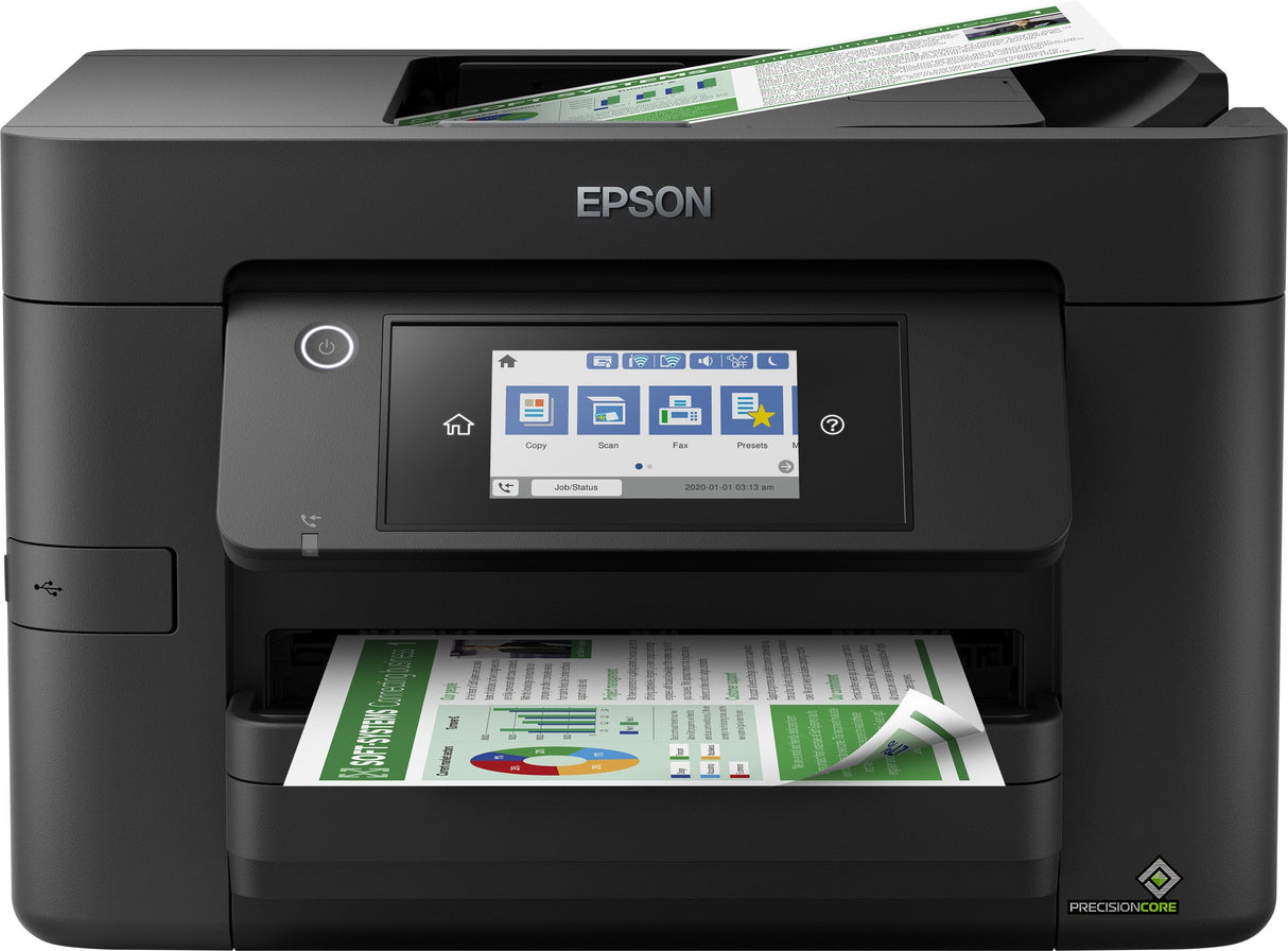 Impresora Epson Workforce Pro Wf-4820dwf Fax Wifi D