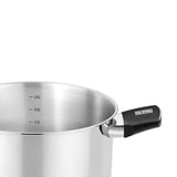 Olla Elite Inox Monix M240226 Ø26cm 8l Acero Inoxidable Apta Para Inducción