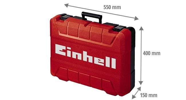 Einhell E-Box M55 /40, Caja De Herramientas (Negro Rojo) 4530049