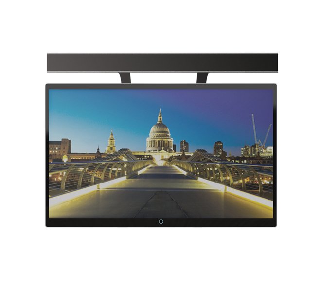 B-Tech Btv914 Pared Acero Negro
