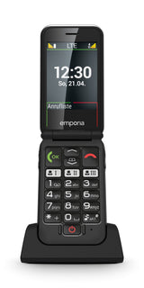 Emporia Emporiajoy_lte Negro (V3) Grosstastenklapphandy