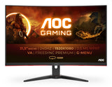 EAN 4038986117395 - AOC G2 C32G2ZE/BK pantalla para PC 80 cm (31.5") 1920 x 1080 Pixeles Full HD LED Negro, Rojo imagen 1