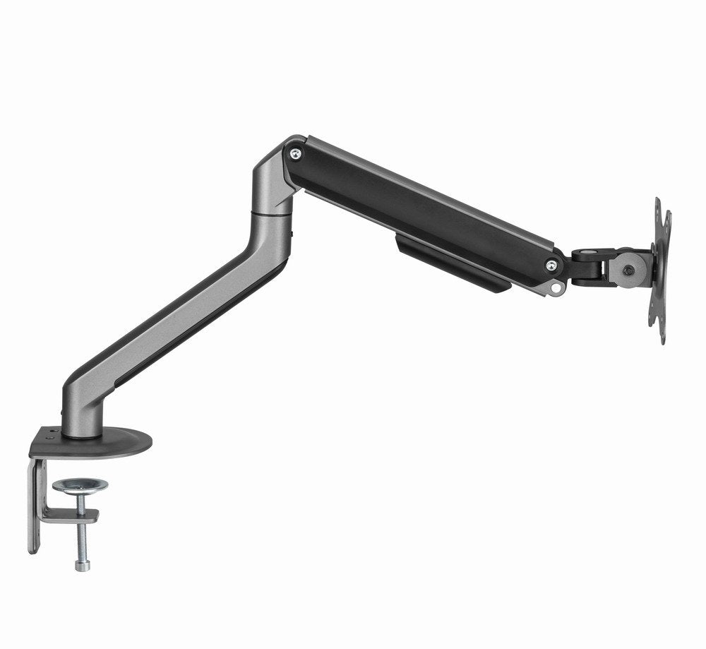 Gembird Desk Mounted Adjustable Monitor Arm Space Grey