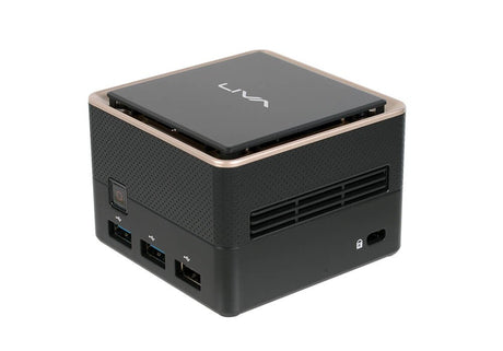 EAN 4711064006094 - ECS LIVA Q3 Plus AMD Ryzen R1505G 4 GB DDR4-SDRAM 64 GB eMMC Mini PC Negro imagen 1
