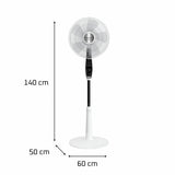 Ventilador Pie Rowenta Vu5690 Turbo Silence Extreme