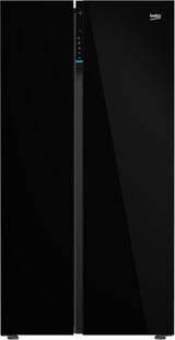 EAN 8690842380235 - Beko GN163140ZGBN nevera puerta lado a lado Independiente 558 L Negro imagen 1