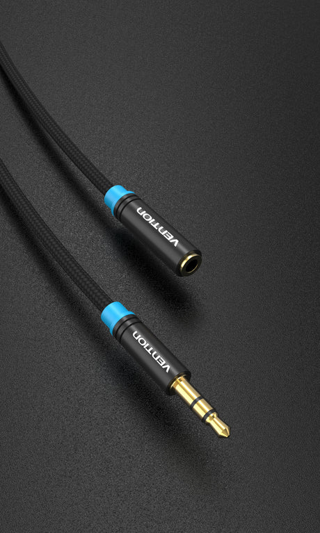 EAN 6922794731271 - Vention VAB-B06-B200-M cable de audio 2 m 3,5mm Negro imagen 7