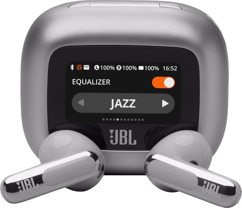 Auriculares  Jbl Live Flex 3 Silver Inear True Wireless