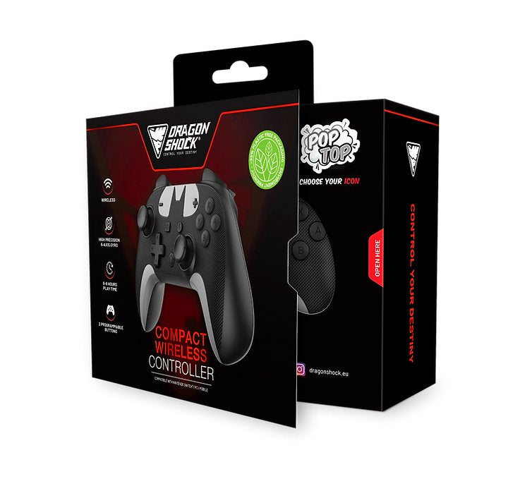 Mando Dragonshock Poptop Inalámbrico Batman Switch