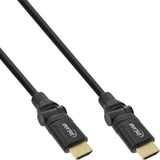 Cable Inline Hdmi Angle Plug 180° De Con Ethernet 1,5 M Negro