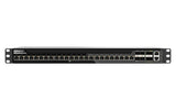 Qnap Qsw-M7230-2x4f24t Conmutador 2 X 100 Gigabit Qsfp28 + 4 X 25 Gigabit Sfp28 Montable En Rack Para Qnap Cab-Dac50m-Sfpp Trx-10gitsfpp-Sr Trx-25gsfp28-Sr