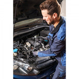 Llave Para Bujías Hazet 4766-1, 16 Mm (5/8"), Llave De Vaso De 3/8", Con Resorte De Corona