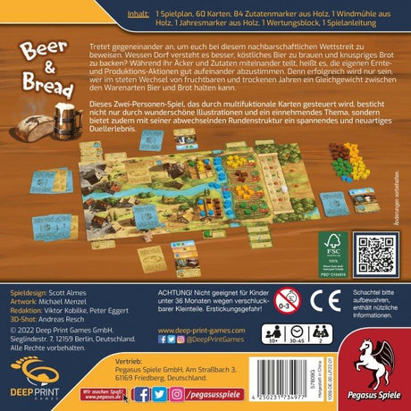 EAN 4250231734977 - Pegasus Spiele Beer & Bread 45 min Juego de mesa imagen 4
