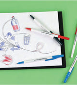 EAN 3026981876783 - Papermate Kilometrico Recycled Negro Bolígrafo Medio 8 pieza(s) imagen 2