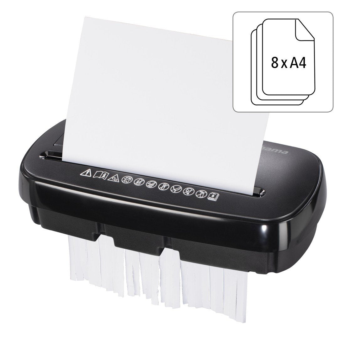 Destructora De Papel Hama Basic S8cd