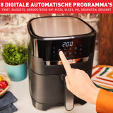 Tefal Easy Fry & Grill Ey505815 Freidora Sencillo 4,2 L Independiente 1550 W Freidora De Aire Caliente Negro