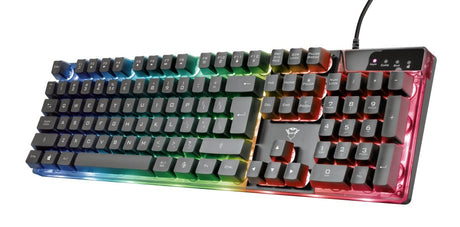 EAN 8713439236514 - Trust GXT 835 Azor teclado Juego USB QWERTY Inglés Negro imagen 1