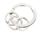 Llavero Troika Nail Guard De Anilla Plata, Acero Inoxidable