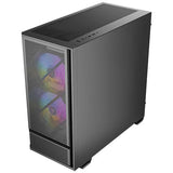 Caja  Pc  Antec P30 Argb Mid-Tower Atx 2xvent 140mm + 3xvent 120mm Pwm Negra