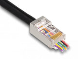EAN 4043619669059 - DeLOCK 66905 conector RJ-45 Metálico, Transparente imagen 4