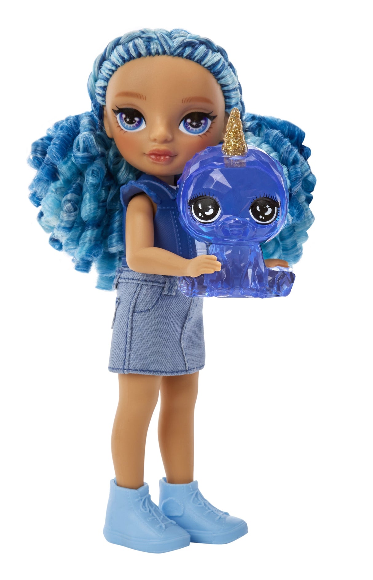 Muñeca Mga Entertainment Rainbow High Littles Zafiro Azul 531197-Euc