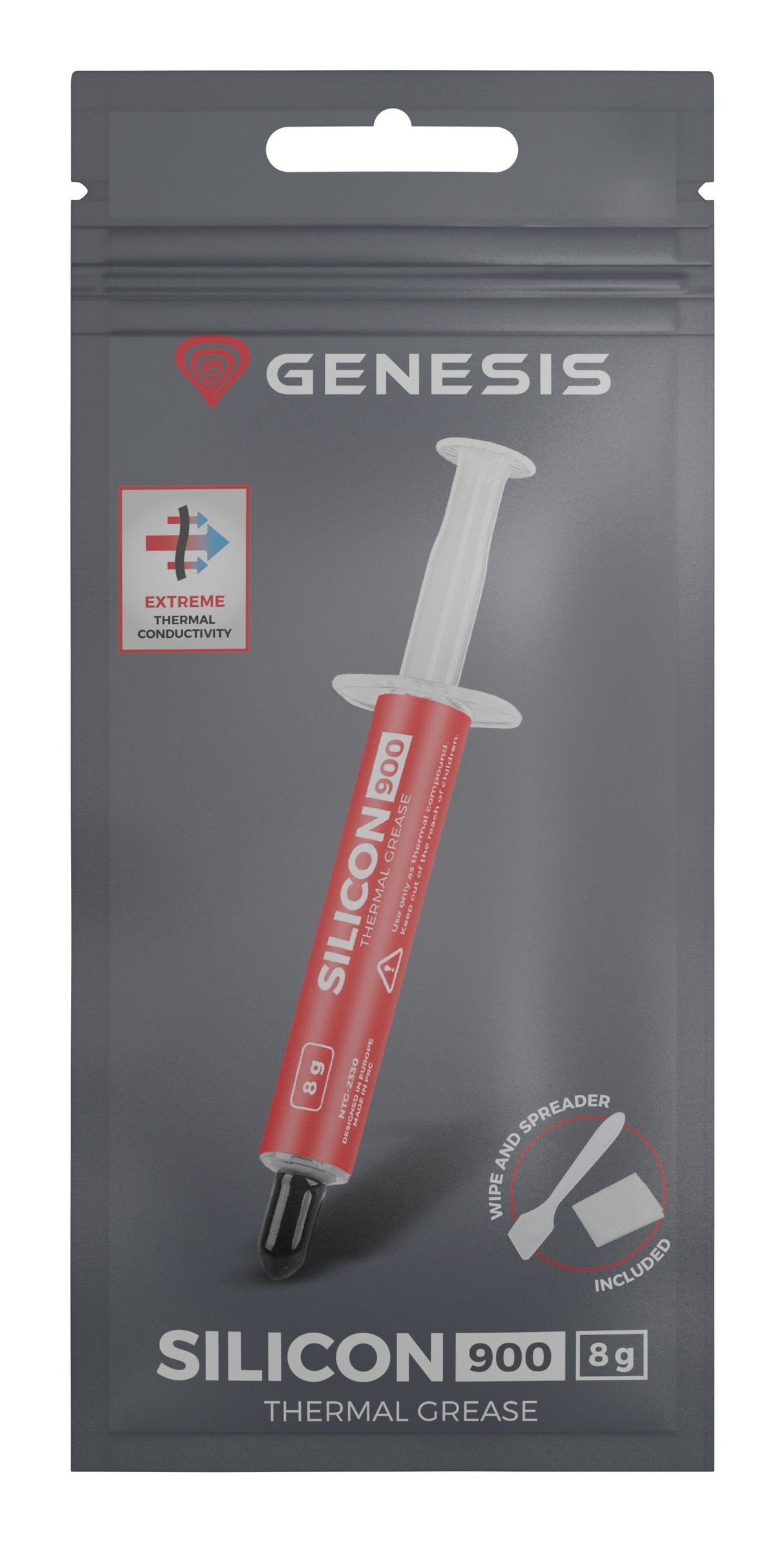 Pasta Termica Genesis Silicon 900 8 Gr